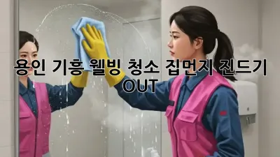용인 기흥 웰빙 청소🧹 집먼지 진드기 OUT!